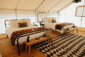 Glamping Tents 2 Queens at Lake Guntersville State Park